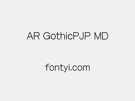 AR GothicPJP MD