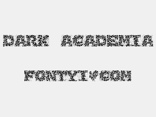 Dark Academia