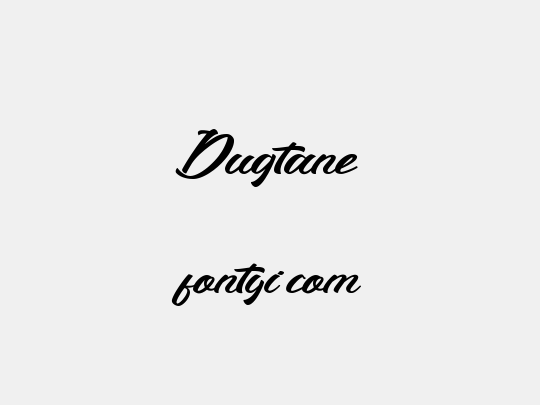 Dugtane