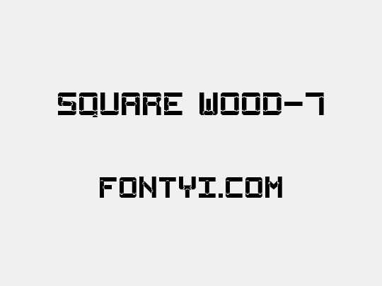 Square Wood-7