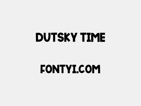 DUTSKY TIME