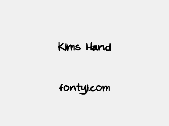 Kims Hand