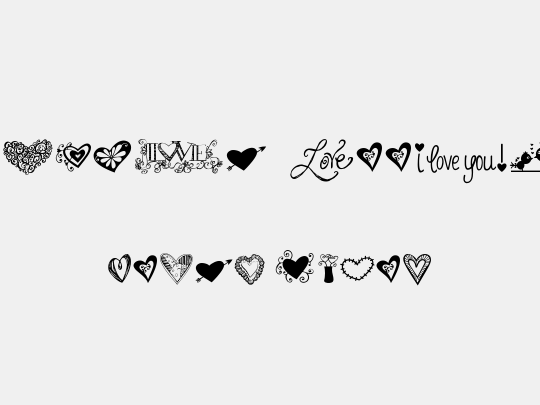 KG Heart Doodles