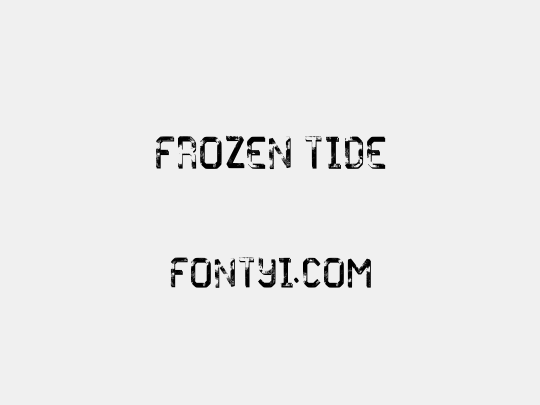 Frozen Tide