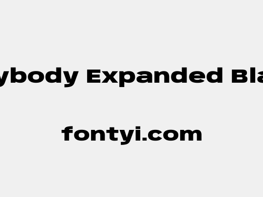 Anybody Expanded Black