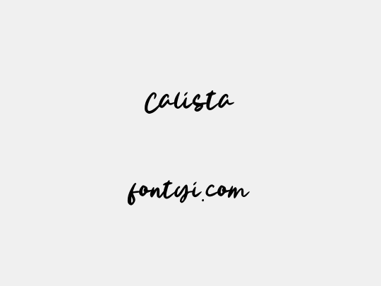 Calista