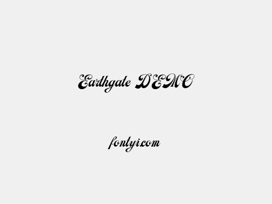 Earthgate DEMO