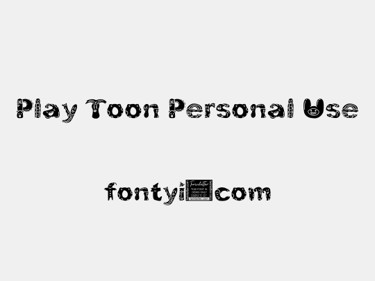 Play Toon Personal Use