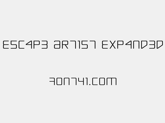 Escape Artist Expanded