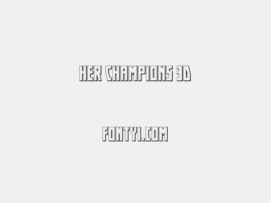 Her Champions 3D