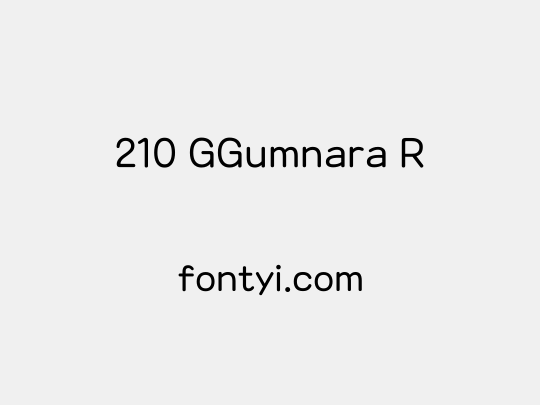 210 GGumnara R