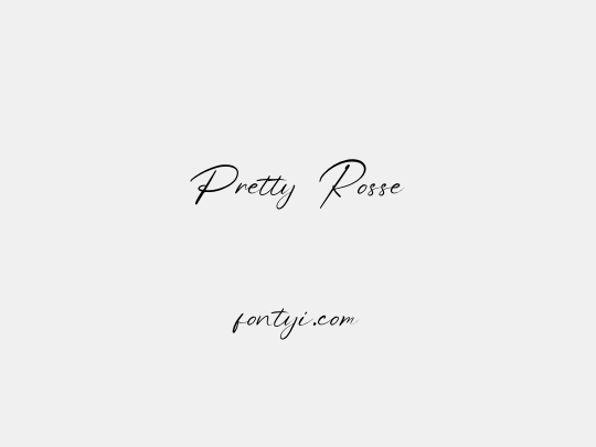 Pretty Rosse