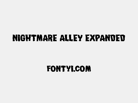 Nightmare Alley Expanded