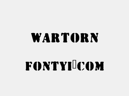 Wartorn