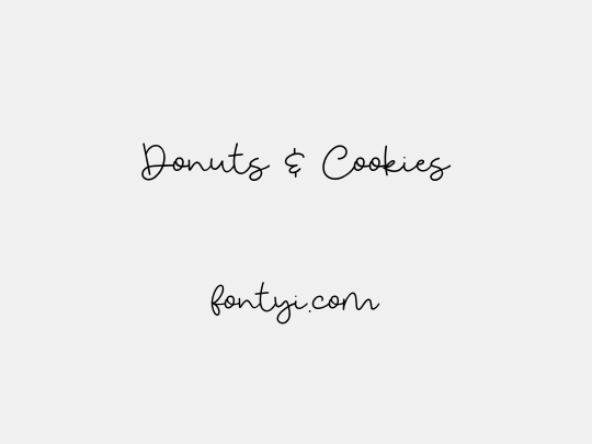 Donuts & Cookies