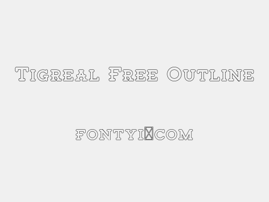 Tigreal Free Outline