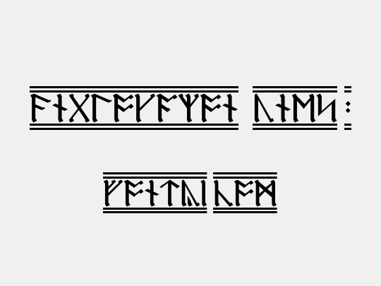 AngloSaxon Runes-2