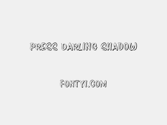 Press Darling Shadow