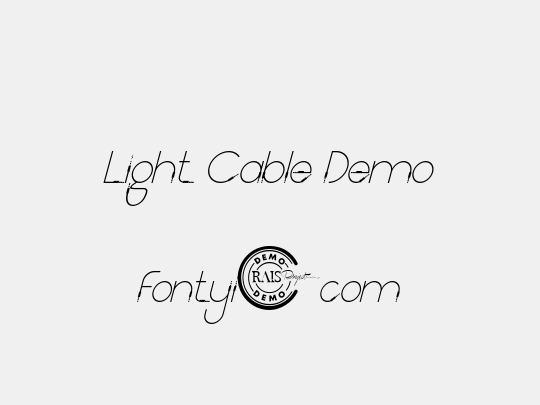 Light Cable Demo