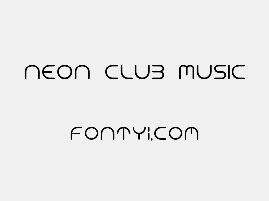 NEON CLUB MUSIC