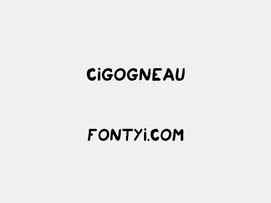 Cigogneau