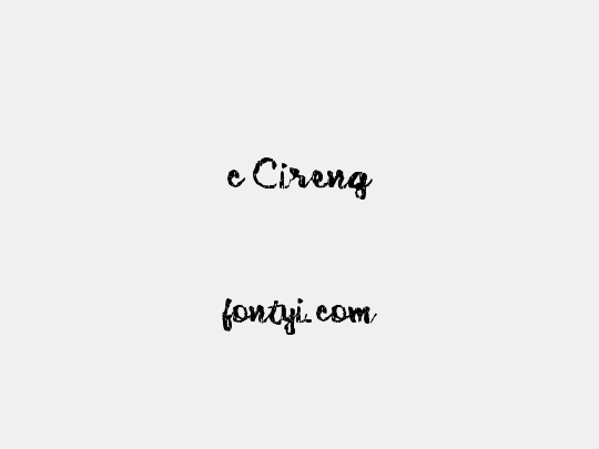 c Cireng