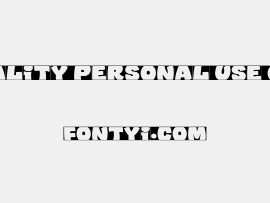 Murality PERSONAL USE ONLY