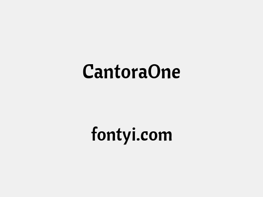 CantoraOne