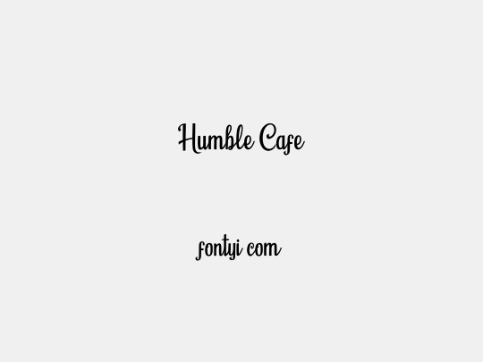 Humble Cafe