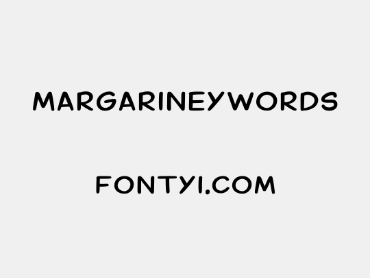 MargarineyWords