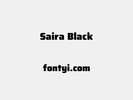 Saira Black