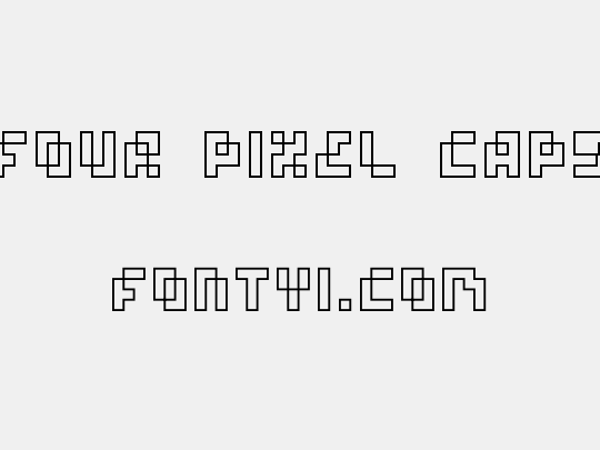 four pixel caps