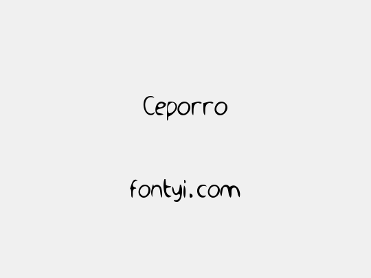 Ceporro