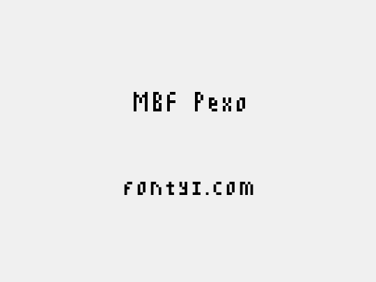 MBF Pexo