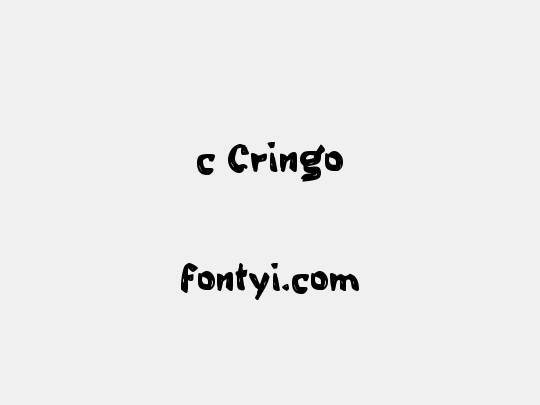c Cringo