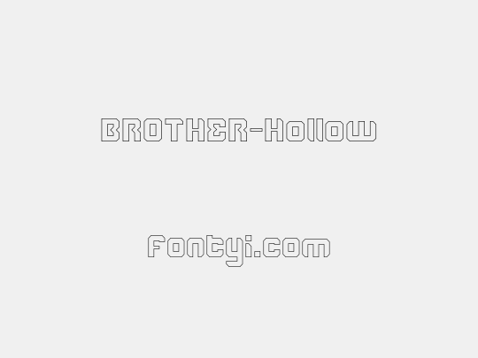 BROTHER-Hollow