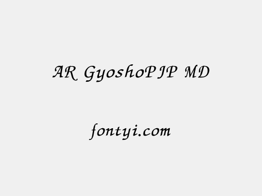 AR GyoshoPJP MD