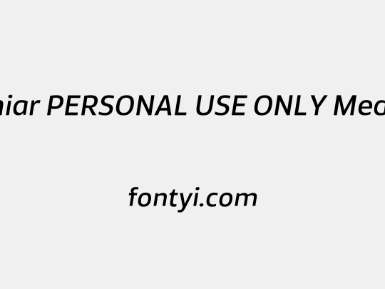 Famiar PERSONAL USE ONLY Medium