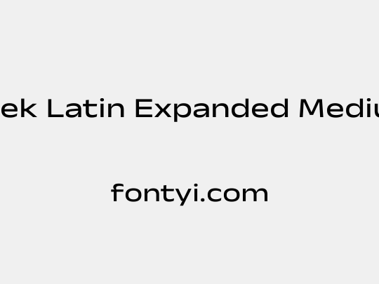 Anek Latin Expanded Medium