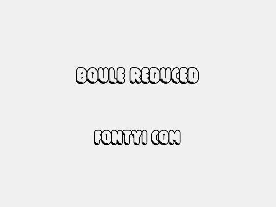 Boule Reduced