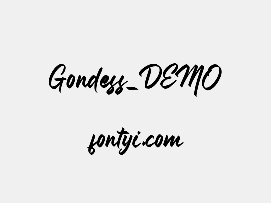 Gondess_DEMO