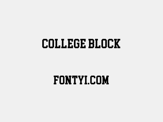 College Block