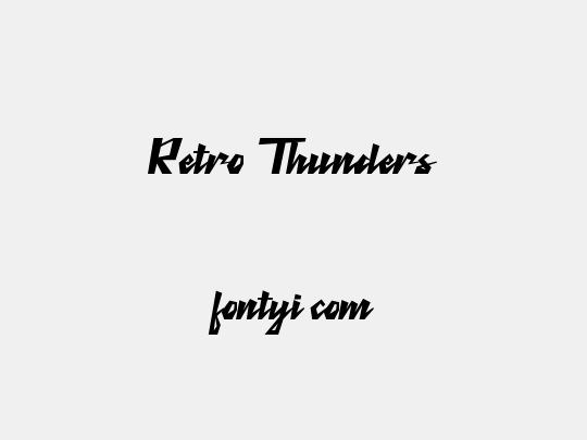 Retro Thunders