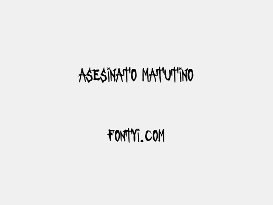 Asesinato Matutino