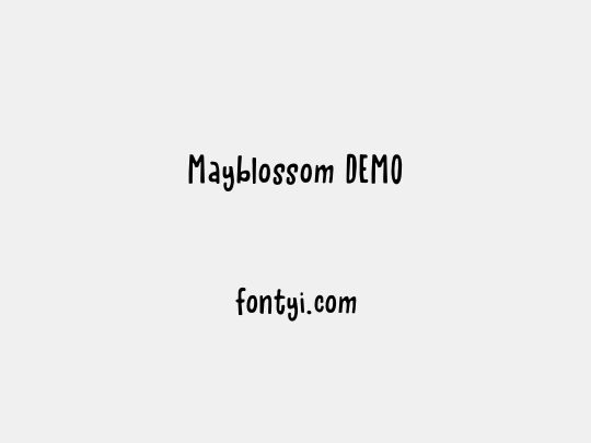 Mayblossom DEMO