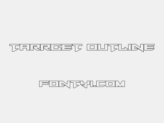 Tarrget Outline