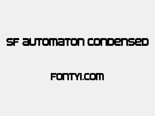 SF Automaton Condensed
