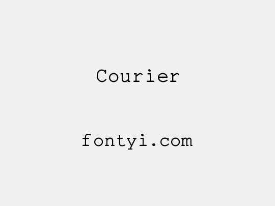 Courier