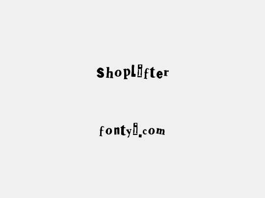 Shoplifter