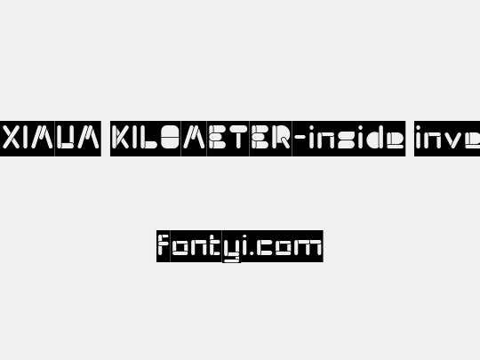 MAXIMUM KILOMETER-inside invers
